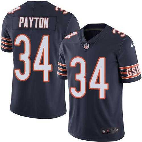 Nike Men & Women & Youth Bears 34 Walter Payton Navy Blue NFL Color Rush Limited Jersey,We sell and wholesale Nike Men & Women & Youth Bears 34 Walter Payton Navy Blue NFL Color Rush Limited Jersey on line form chian!